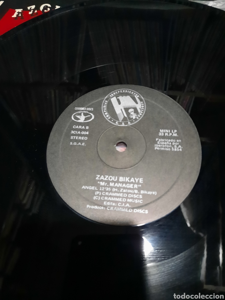 Discos de vinilo: Zazou Bikaye - Mr. Manager - Foto 2