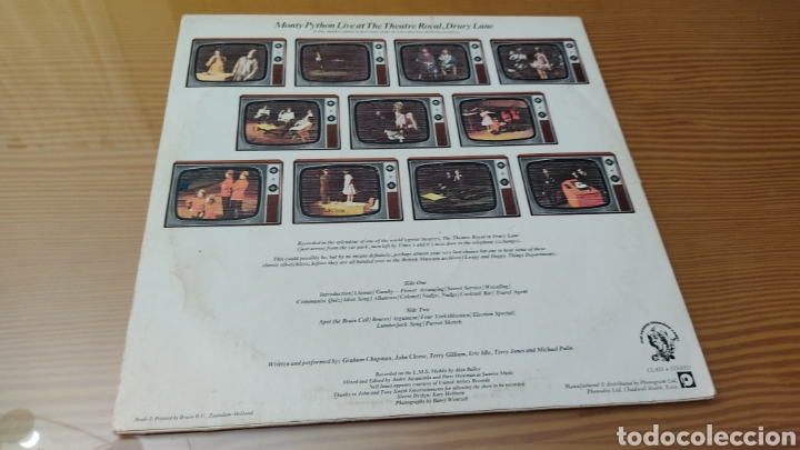 Discos de vinilo: Disco vinilo LP Monty Python &rdquo;Live ay Drury Lane&rdquo; - Foto 2