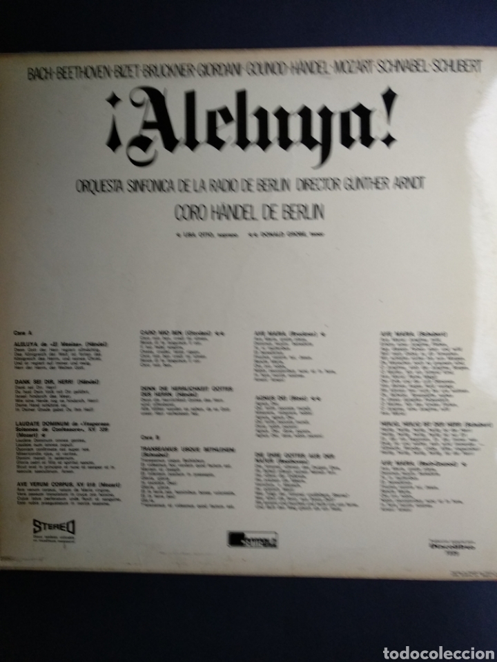 Discos de vinilo: *ALELUYA, DISCO LIBRO, 1973 A3 - Foto 2
