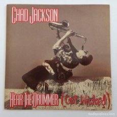 Discos de vinilo: CHAD JACKSON – HEAR THE DRUMMER (GET WICKED) / HIGH ON LIFE (LIVE FROM MANCHESTER) UK,1990