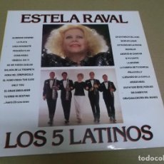 Discos de vinilo: ESTELA RAVAL / LOS CINCO LATINOS (LP) IDEM 1991 AÑO – 1991 – DOBLE DISCO
