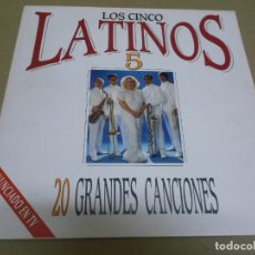 Discos de vinilo: LOS CINCO LATINOS (LP) 20 GRANDES CANCIONES AÑO – 1991 – DOBLE DISCO CON PORTADA ABIERTA
