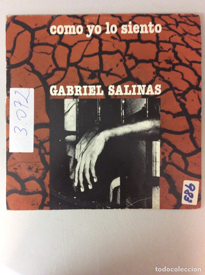 Discos de vinilo: Como yo lo siento. Gabriel Salinas. - Foto 1