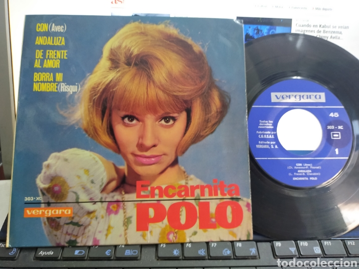 Discos de vinilo: Encarnita polo EP con + 3 1965 - Foto 1