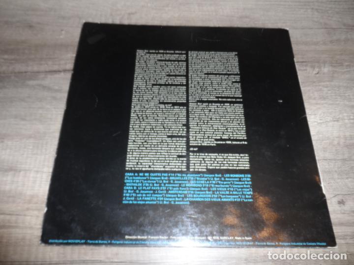 Discos de vinilo: Jacques Brel &lrm;&ndash; Solo Hubo Un Jacques Brel - Foto 2