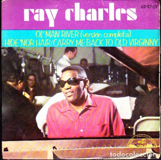Discos de vinilo: EP RAY CHARLES OLMAN + 3 - Foto 1