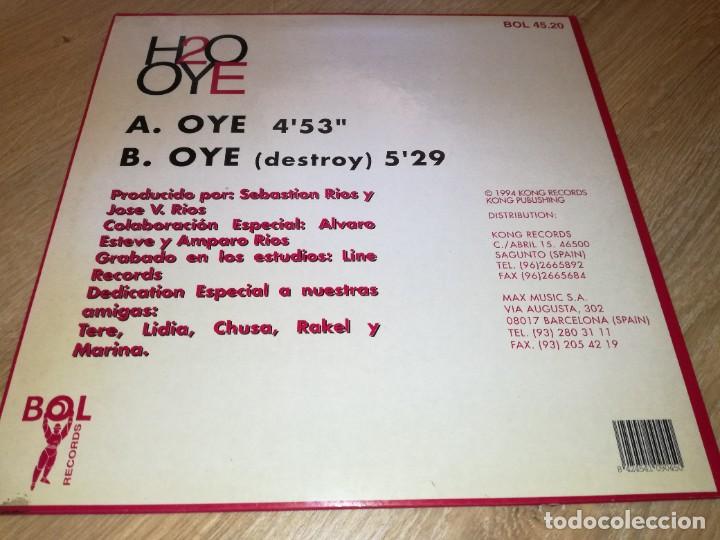 Discos de vinilo: H20-OYE-ORIGINAL ESPA&Ntilde;OL - Foto 2