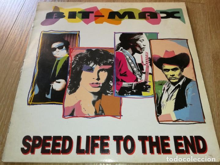 Discos de vinilo: BIT MAX SPEED LIFE TO THE END - Foto 1
