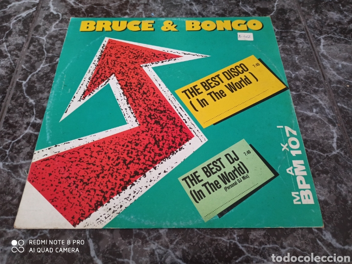 Discos de vinilo: Bruce & Bongo&nbsp;&lrm;- The Best Disco (In The World) - Foto 1