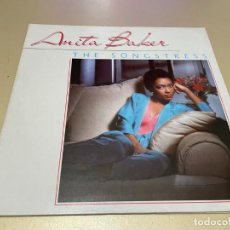 Discos de vinilo: LP DISCO VINILO ANITA BAKER THE SONGSTRESS CARPETA DESPLEGABLE CON LETRAS DE LAS CANCIONES. Lote 284039568