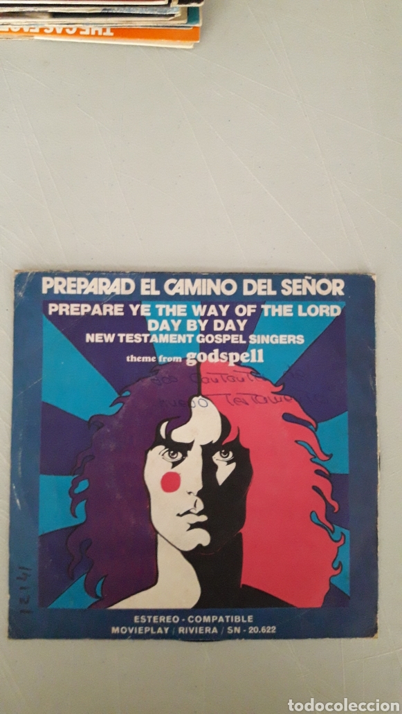 Discos de vinilo: PREPARAD EL CAMINO DEL SE&Ntilde;OR. GODSPELL - Foto 2