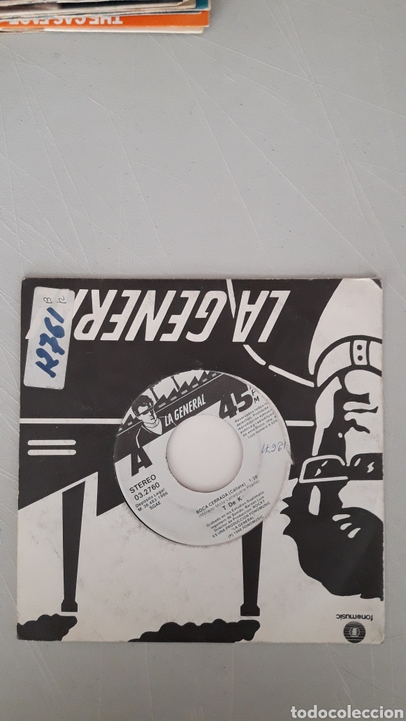 Discos de vinilo: T DE K. BOCA CERRADA. TE QUIERO. LA GENERAL - Foto 1