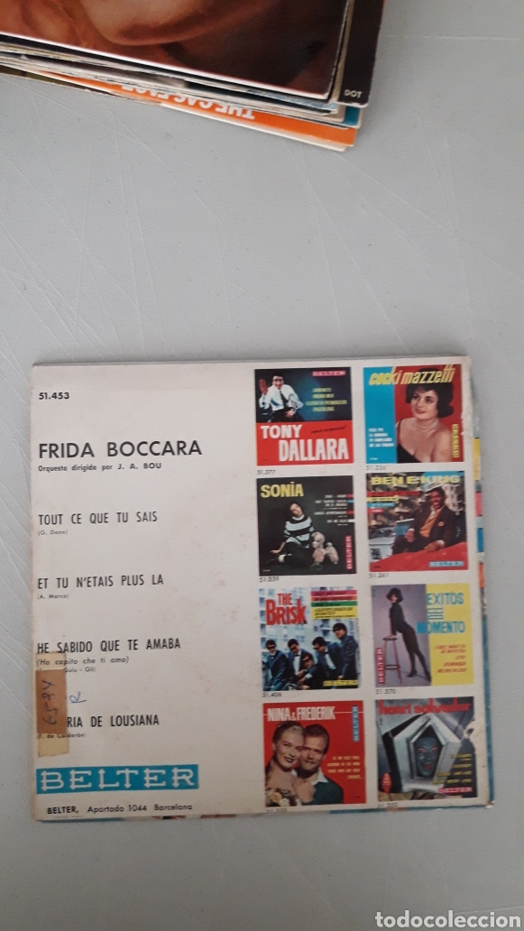 Discos de vinilo: FRIDA BOCCARA. HE SABIDO QUE TE AMABA - Foto 2