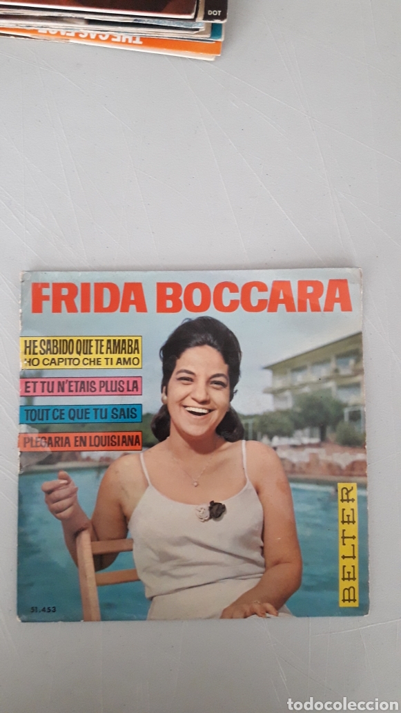 Discos de vinilo: FRIDA BOCCARA. HE SABIDO QUE TE AMABA - Foto 1