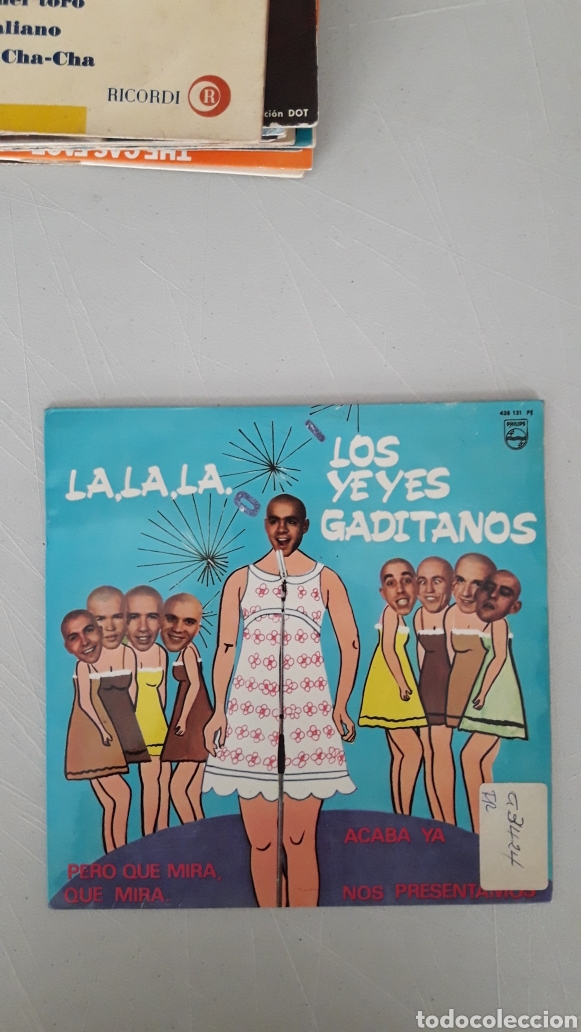 Discos de vinilo: LOS YE-YES GADITANOS. LA LA LA - Foto 1