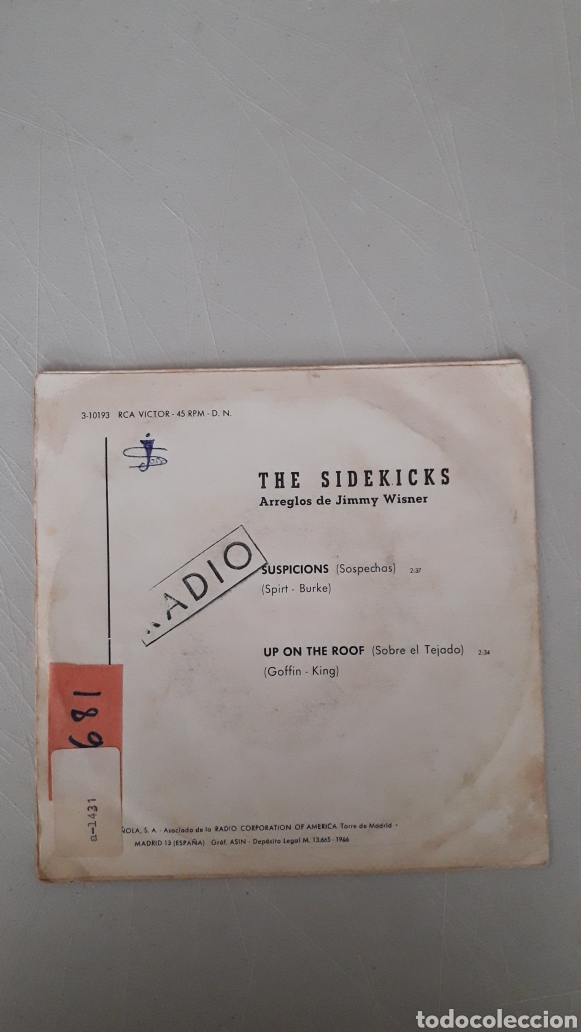Discos de vinilo: THE SIDEKICKS. SUSPICIONS - Foto 2
