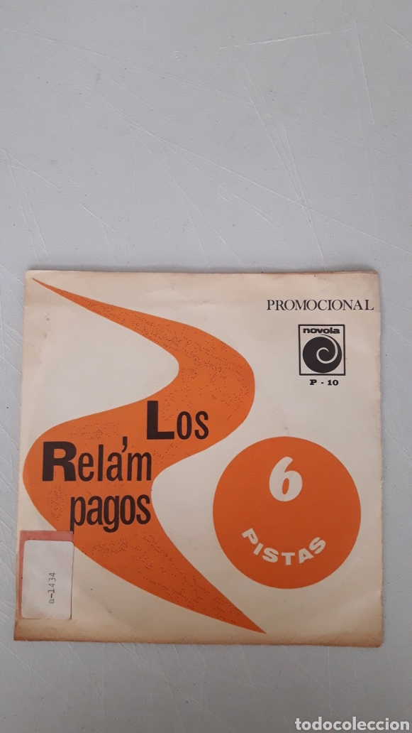 Discos de vinilo: LOS REL&Aacute;MPAGOS. 6 PISTAS - Foto 2