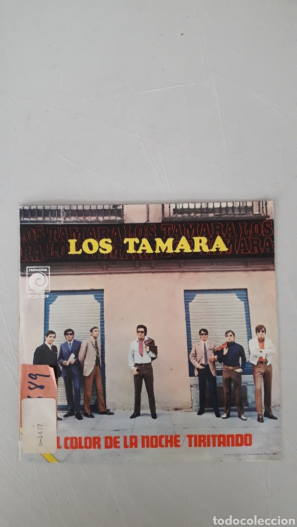 Discos de vinilo: LOS TAMARA. EL COLOR DE LA NOCHE - Foto 2