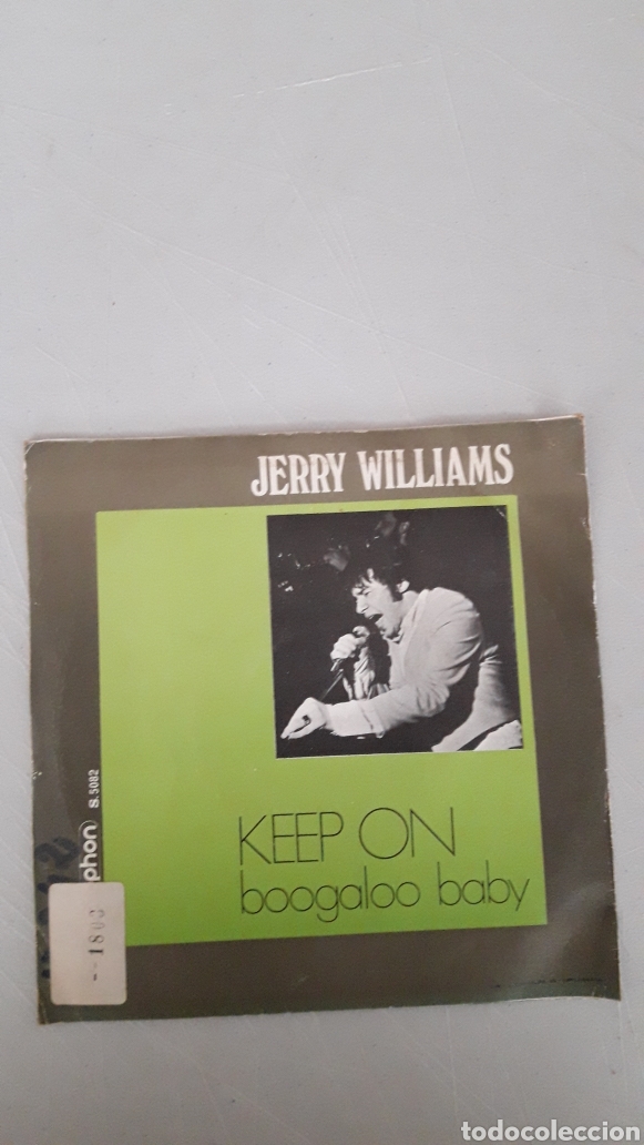 Discos de vinilo: JERRY WILLIAMS. KEEP ON - Foto 2
