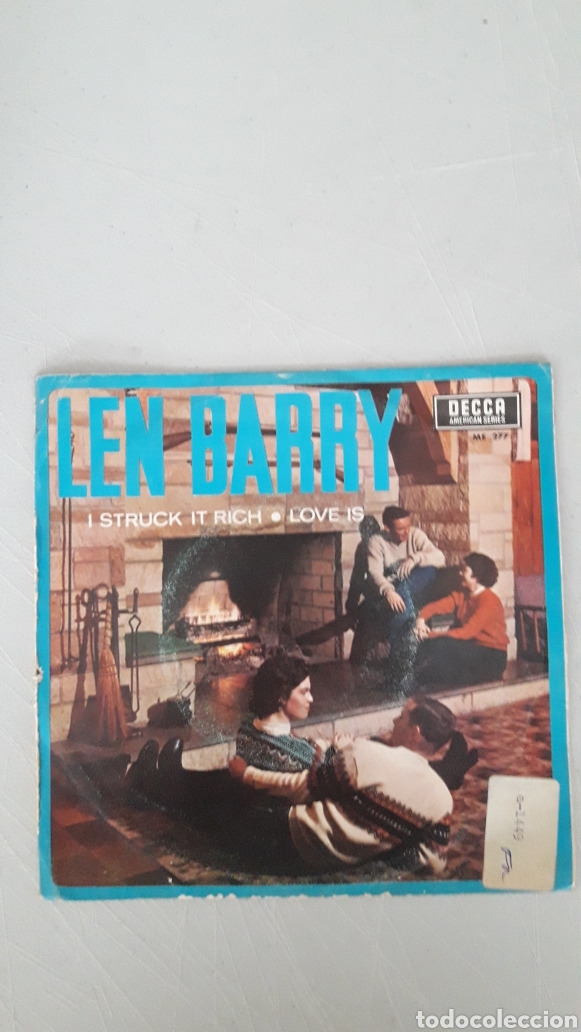 Discos de vinilo: LEN BARRY. I STRUCK IT RICH - Foto 1