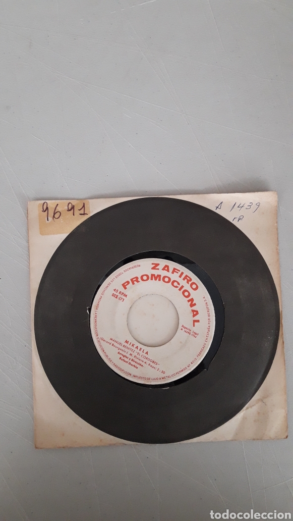 Discos de vinilo: MIKAELA. MANUEL BEN&Iacute;TEZ EL CORDOB&Eacute;S - Foto 1