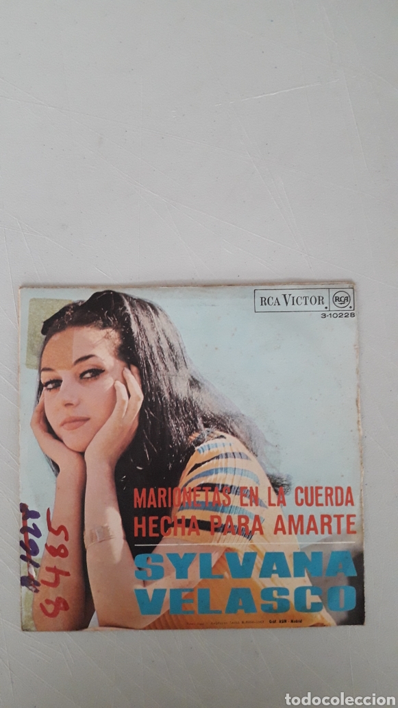 Discos de vinilo: SYLVANA VELASCO. MARIONETAS EN LA CUERDA - Foto 2