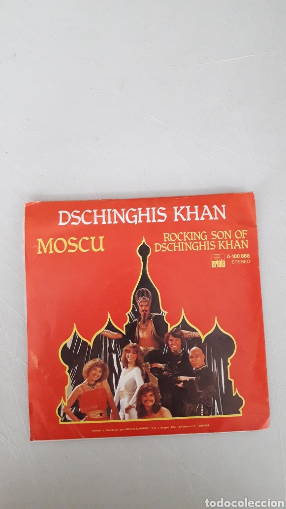 Discos de vinilo: DSCHINGHIS KHAN. MOSC&Uacute; - Foto 2
