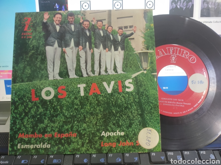 Discos de vinilo: Los tavis EP mambo en Espa&ntilde;a + 3 1962 - Foto 1