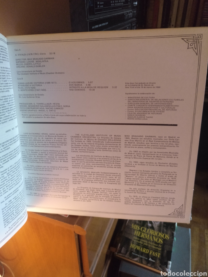 Discos de vinilo: Vivaldi Gloria en directo - Foto 2