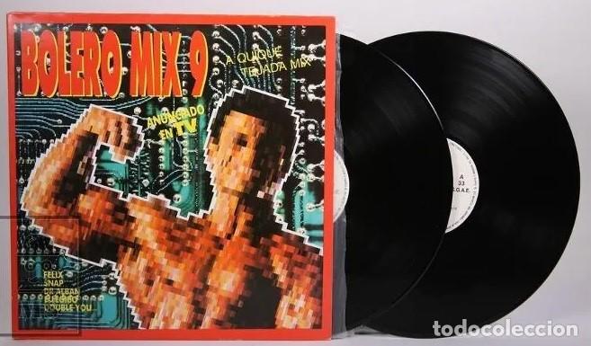 Discos de vinilo: BOLERO MIX 9 * 2LP * 1992 Blanco y Negro - Foto 1