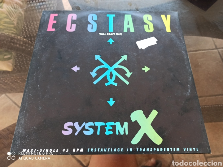 Discos de vinilo: System X - Ecstasy (12&rdquo;, Maxi, Cle) - Foto 1