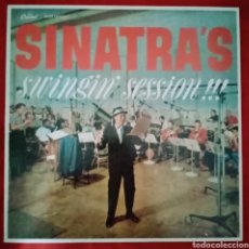 Discos de vinilo: 1984 ANTIGUO VINILO REMASTERED, LP ALBUM FRANK SINATRA. SINATRA'S SWINGIN' SESSION!!!..