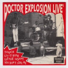 Discos de vinilo: DOCTOR EXPLOSION - LIVE - THUNDER PUSSY. Lote 284175828