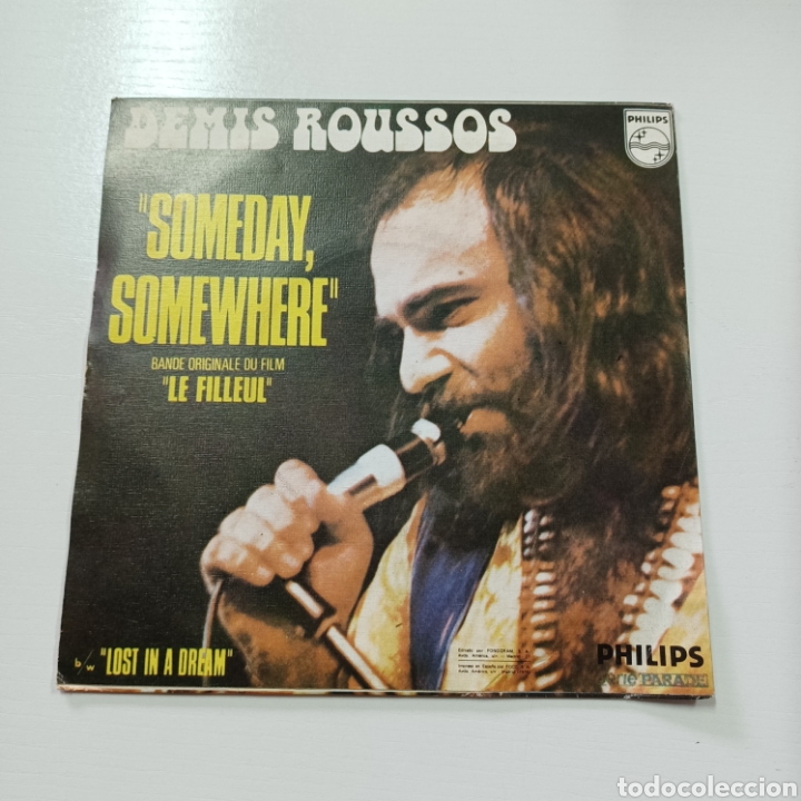 Discos de vinilo: DEMIS ROUSSOS - SOMEDAY, SOMEWHERE - Foto 2