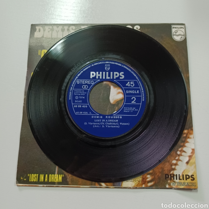 Discos de vinilo: DEMIS ROUSSOS - SOMEDAY, SOMEWHERE - Foto 4
