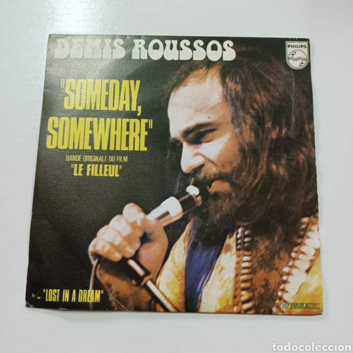 Discos de vinilo: DEMIS ROUSSOS - SOMEDAY, SOMEWHERE - Foto 1