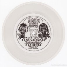Discos de vinilo: MUNSTER RECORDS - FLEXI PROMO - LOS VALENDAS / LA SECTA - 1993. Lote 284177343