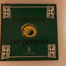 Discos de vinilo: VARIOUS ‎– FOLKLORE DE GALICIA (BOX SET 10XLP´S)