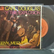 Discos de vinilo: CARL DOUGLAS Y THE EXPLOSION EENY MEENY (MINI MINI) SINGLE SPAIN 1969 PEPETO TOP. Lote 284221828