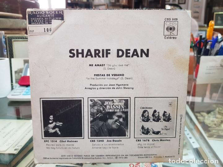Discos de vinilo: SINGLE SHARIF DEAN ME AMAS ? CBS - Foto 2
