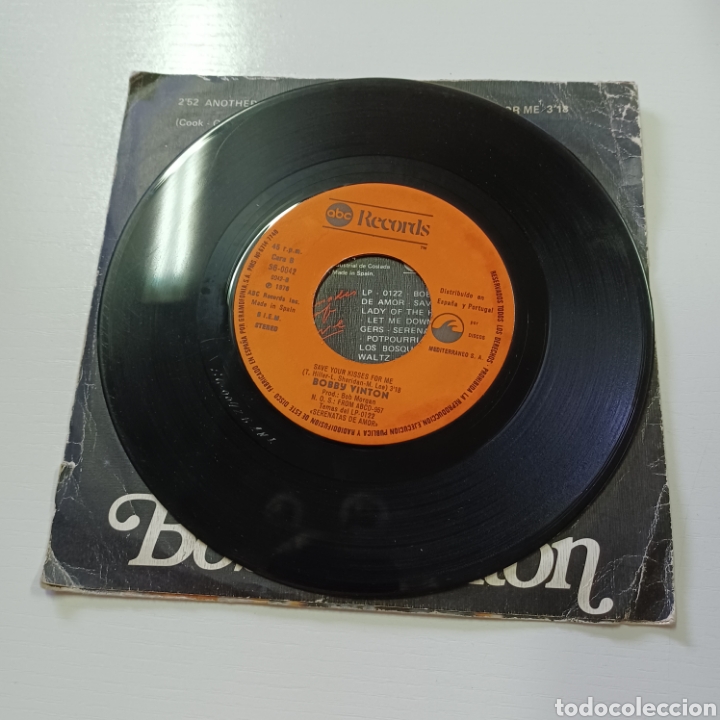 Discos de vinilo: BOBBY VINTON 1976 ABC MEDITERRANEO - Foto 4