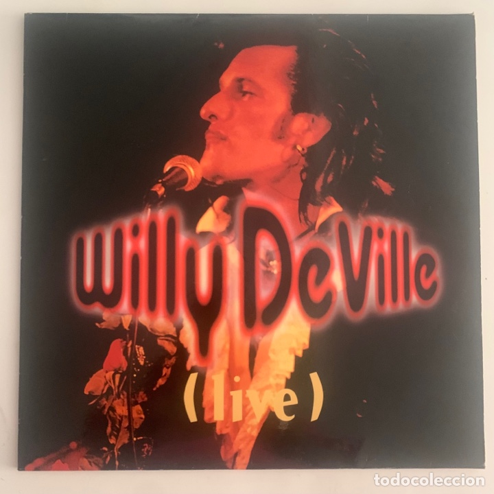 Discos de vinilo: Doble lp willy DeVille (live) Edici&oacute;n espa&ntilde;ola de 1993 - Foto 1