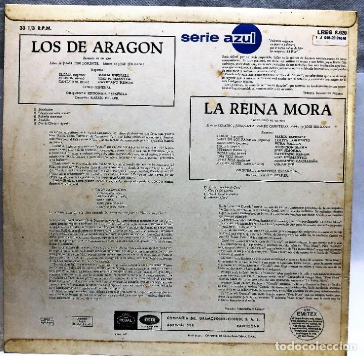 Discos de vinilo: Jos&eacute; Serrano - Los De Arag&oacute;n / La Reina Mora - Foto 2