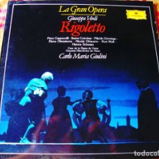 Discos de vinilo: VERDI - RIGOLETTO - FILARMÓNICA DE VIENA - GIULINI - EMBALAJE GRATUITO EN CAJA DE CARTÓN ESPECIAL LP