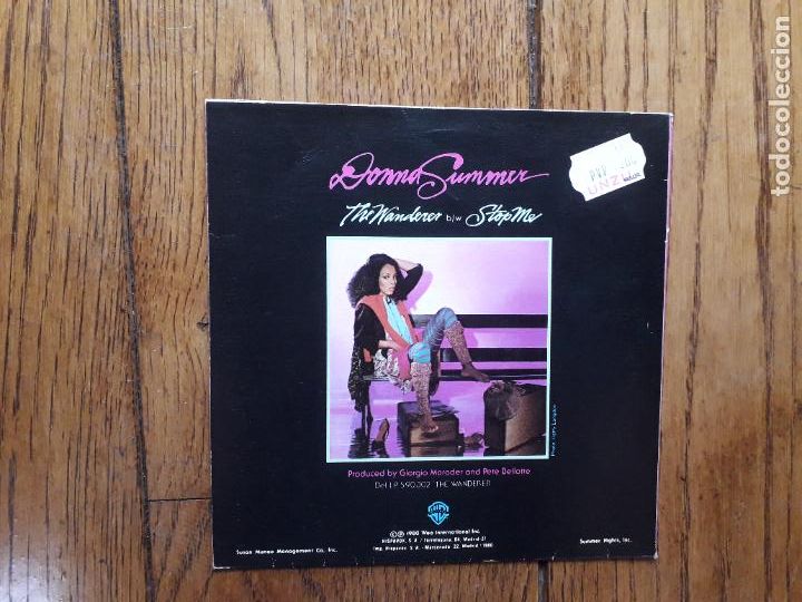 Discos de vinilo: Donna summer - the wanderer + stop me - Foto 2