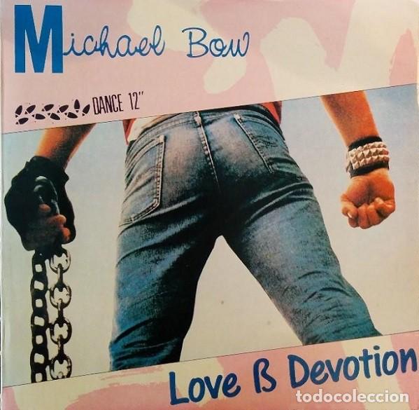 Discos de vinilo: Michael Bow &ndash; Love & Devotion-SPAIN-1987-MAXI SINGLE - Foto 1