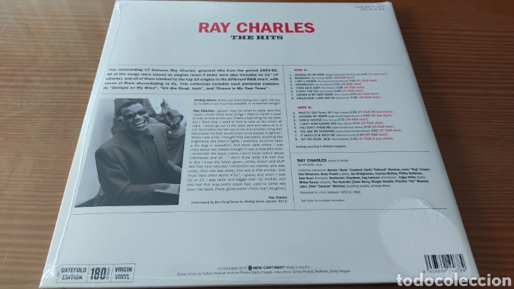 Discos de vinilo: Precintado ! Disco vinilo LP Ray Charles &rdquo;The hits&rdquo; - Foto 2