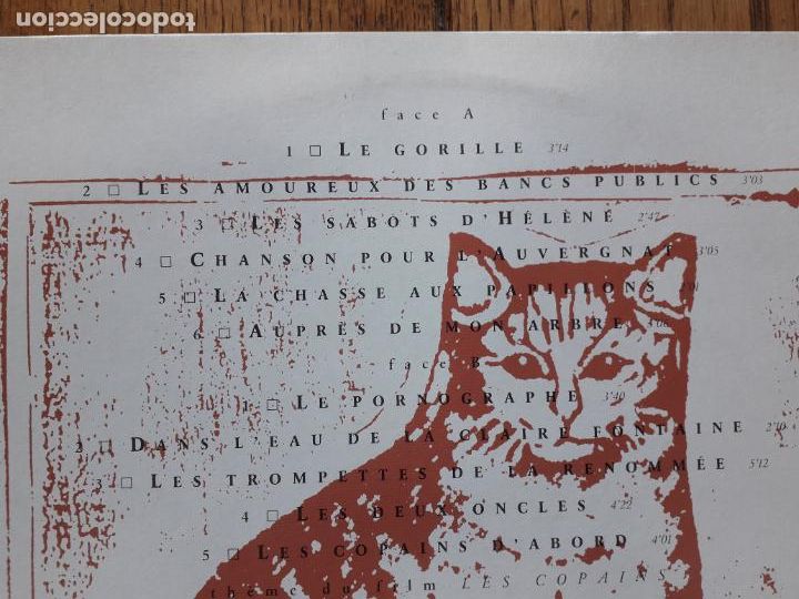 Discos de vinilo: Georges brassens - les copains dabord - Foto 4