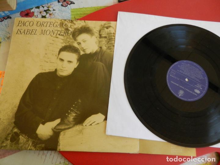Discos de vinilo: PACO ORTEGA E ISABEL MONTERO - LP - HISPAVOX 1988. - Foto 1