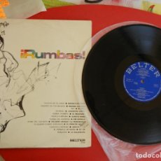 Discos de vinilo: ¡RUMBAS! - LP - BELTER - 1970 - M. ESCOBAR, MARUJA GARRIDO, JUANITA REINA, LA TERREMOTO .... Lote 284408363